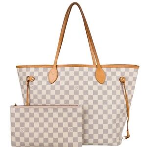 Louis Vuitton neverfull MM with pouch